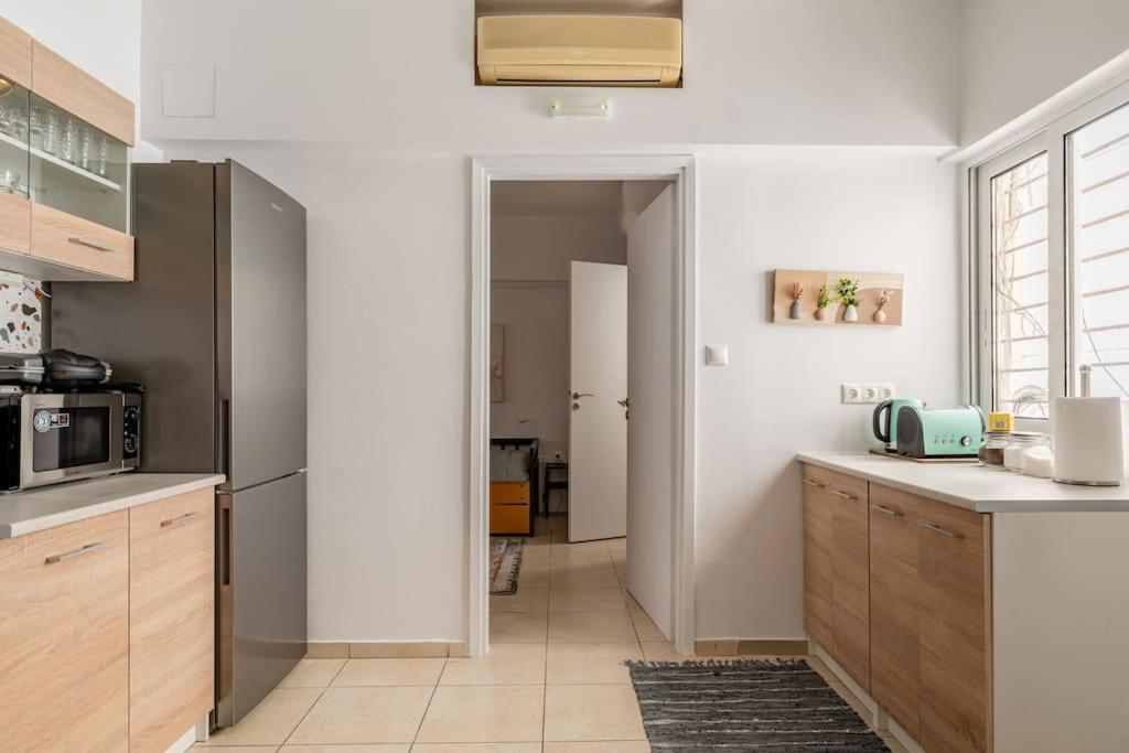 Brand New Bright Modern 6Bdr Apt-1Min To Acropolis Athens Luaran gambar