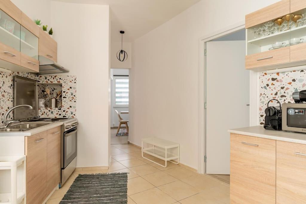 Brand New Bright Modern 6Bdr Apt-1Min To Acropolis Athens Luaran gambar