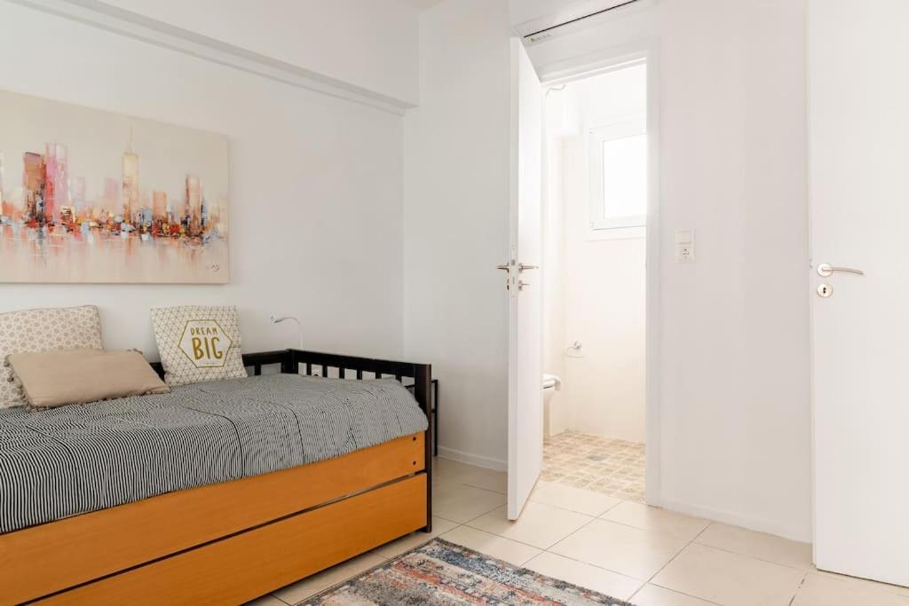 Brand New Bright Modern 6Bdr Apt-1Min To Acropolis Athens Luaran gambar