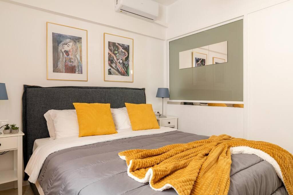 Brand New Bright Modern 6Bdr Apt-1Min To Acropolis Athens Luaran gambar